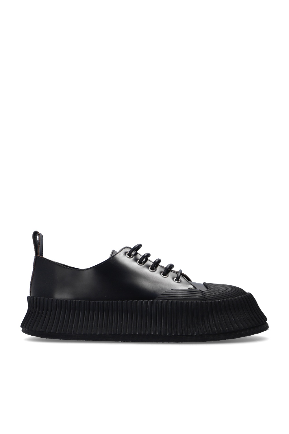 Leather sneakers JIL SANDER - SchaferandweinerShops Spain